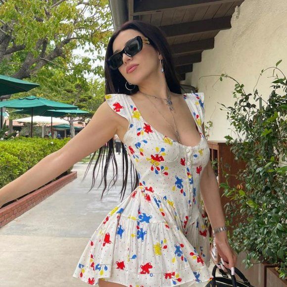 Miu Miu MU09WS 1AB5S0 Black Grey Cat Eye Women Sunglasses - Picture 11 of 14